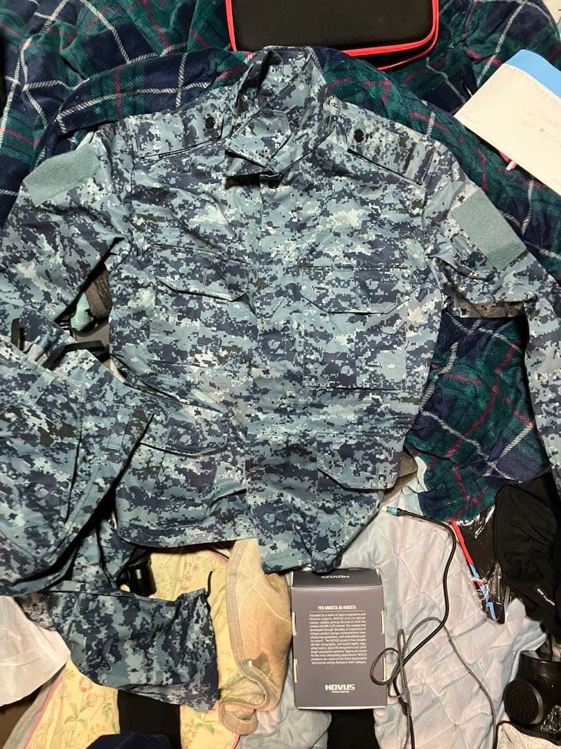 ロシア製OMON 最新デジタルピクセル戦闘服上下　XXL相当