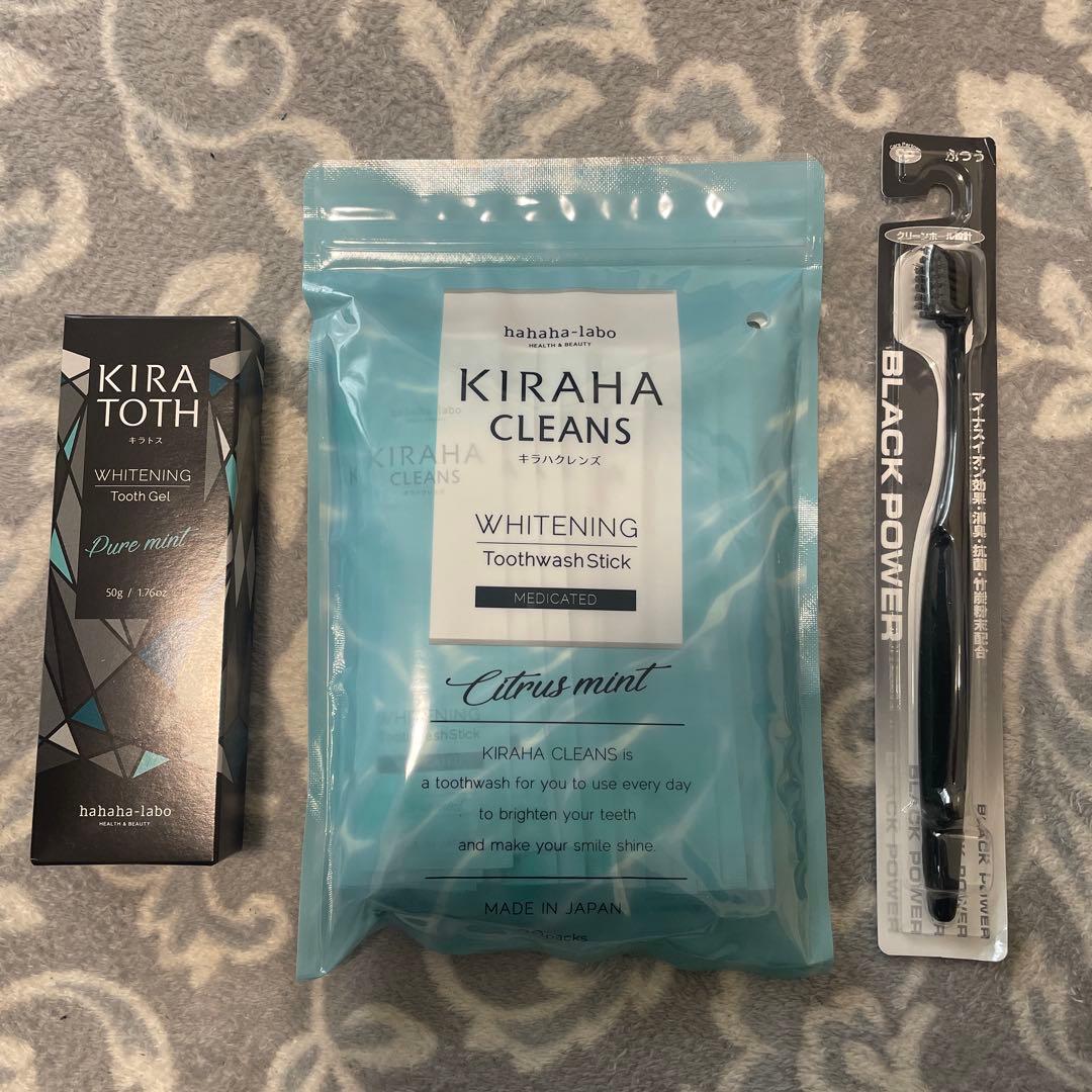新品未開封】KIRATOTH KIRAHA CLEANS ホワイトニング歯磨き - メルカリ
