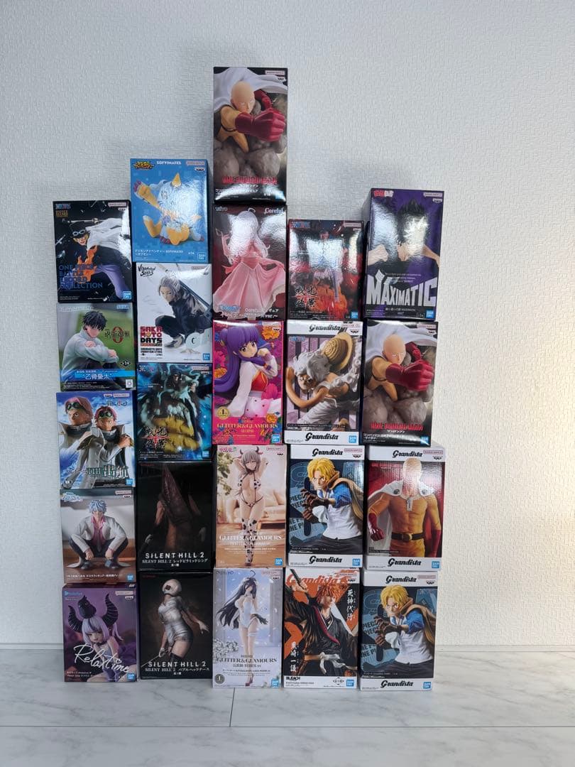 フィギュアまとめ売り　ワンピース　BLEACH オーバーロード