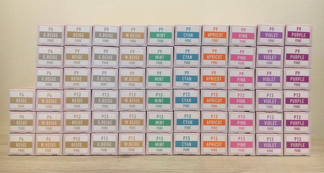 アリミノ アジアンカラーフェス　ピュア　63本　まとめ売り