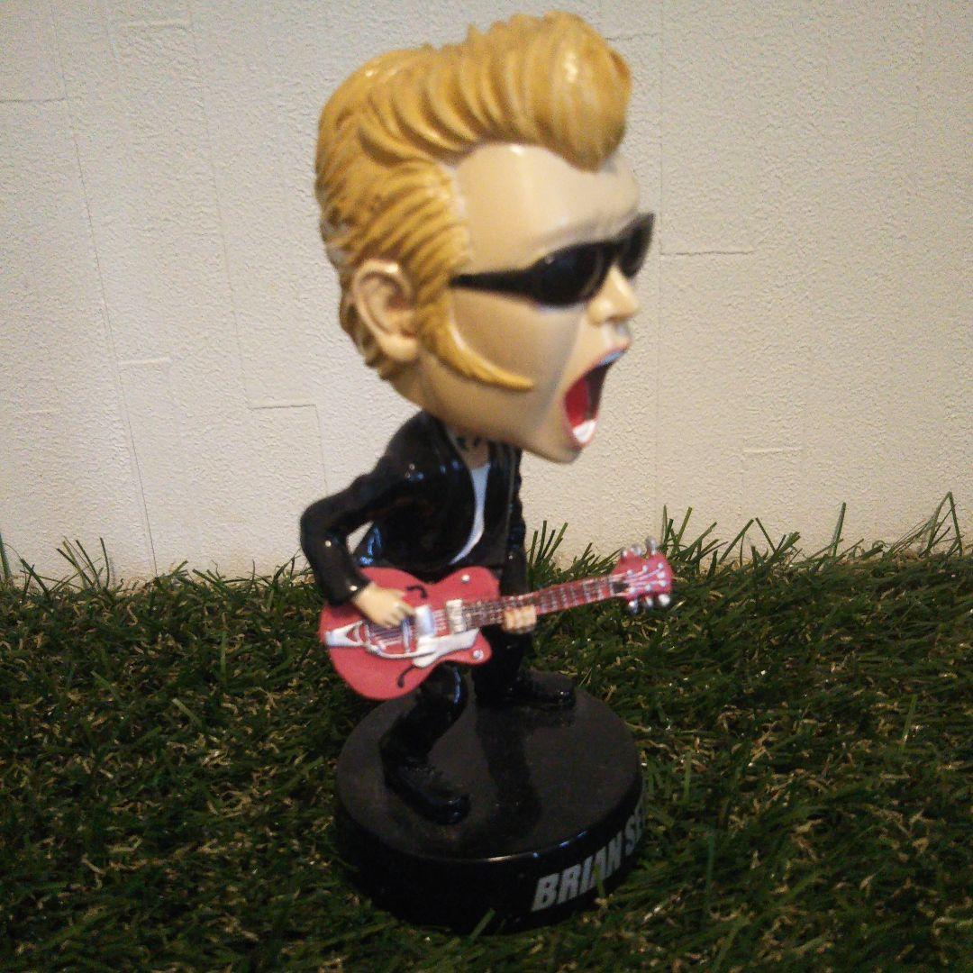 ブライアン・セッツァー ボブルヘッド フィギュア 希少】ブライアン・セッツァー バブルヘッドフィギュア 首振り人形