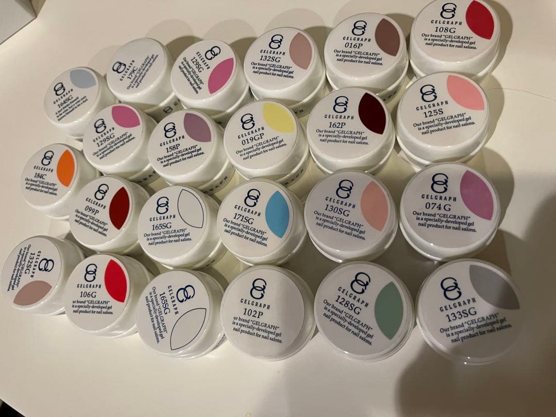 ジェルグラフ　カラージェル　23点セット