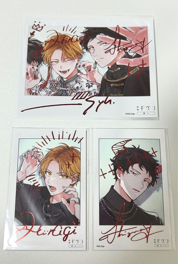 映画 ギヴン 柊mix 前売り特典 チェキ風カード キヅナツキ 鹿島柊 八木