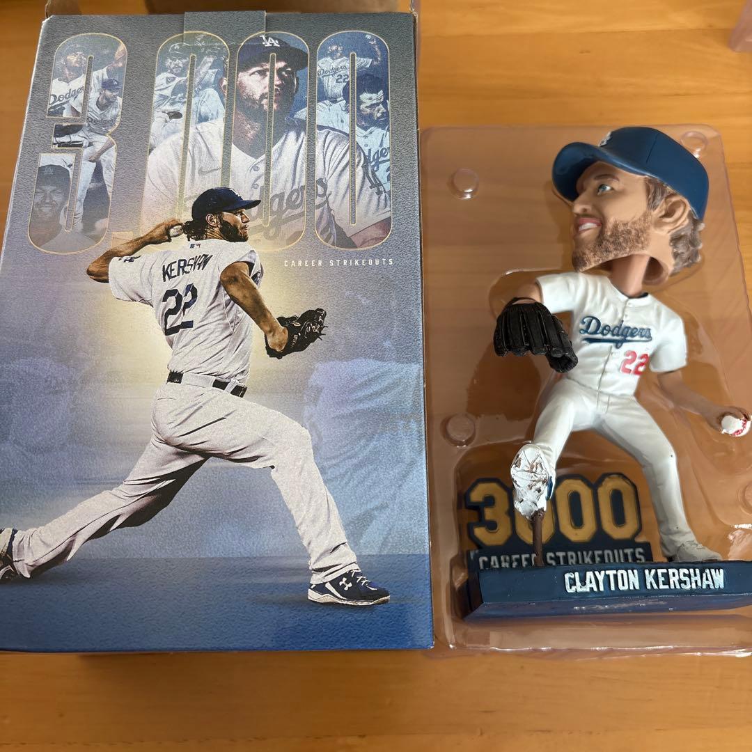 Clayton Kershaw 3000奪三振 フィギュア