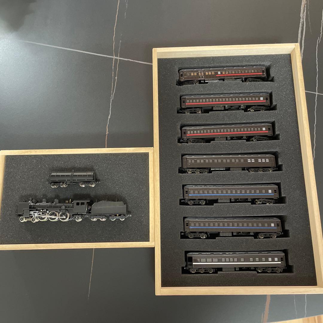 キングスホビー特急燕初代編成 C51➕ダブルルーフ客車7両セット水槽車