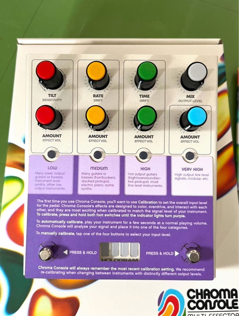 Chroma Console Hologram ほぼ新品