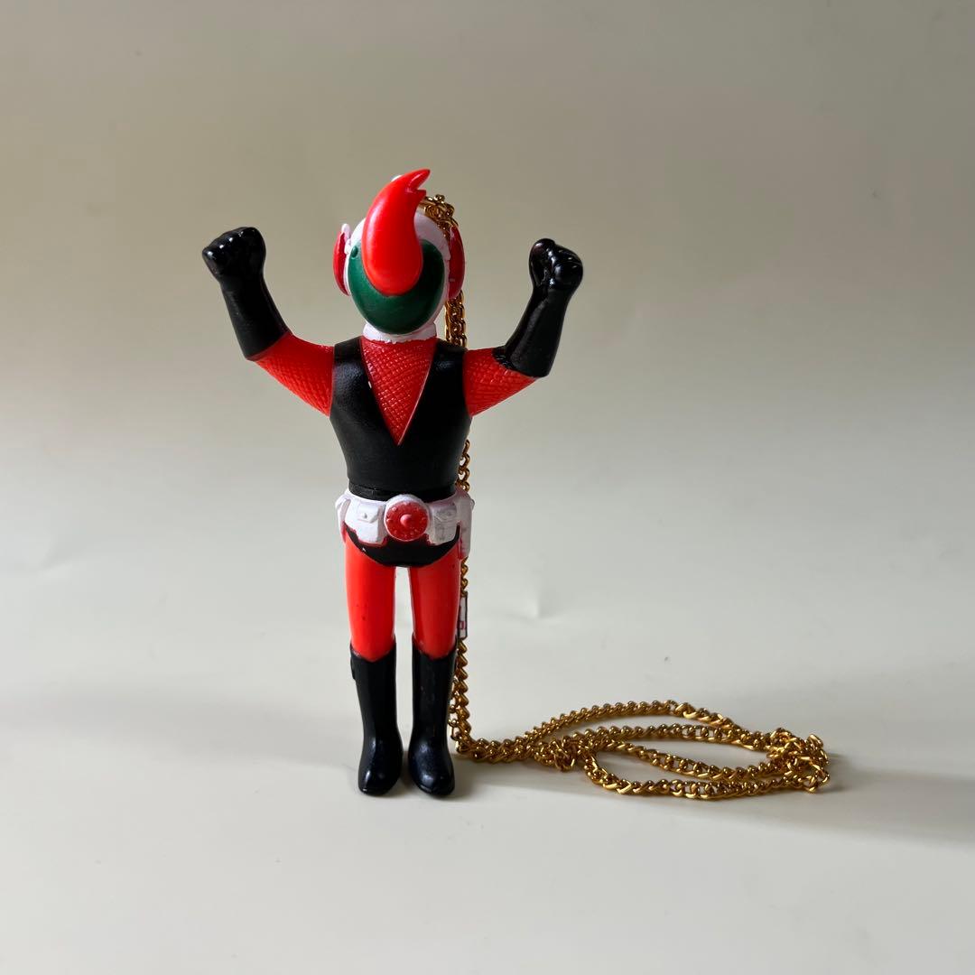 忍者キャプター　ポピー　ペンダント　ソフビ　フィギュア　レトロ　当時物