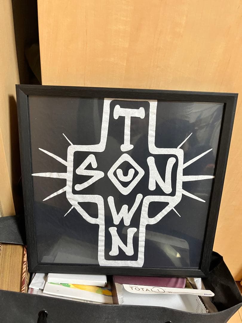 THE BONEZ / SUNTOWN-ファブリックアート SUNTOWN GOOD'S INFO】 The BONEZ Vintage Tee #4 ¥6000-in tax