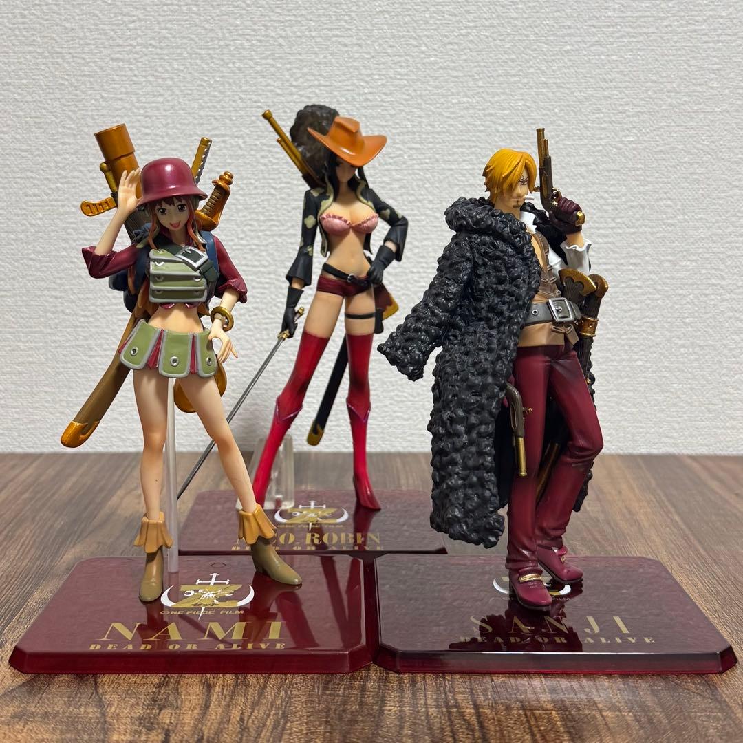 ワンピース FILM Z 決戦服 フィギュアーツ ナミ サンジ ロビン - メルカリ