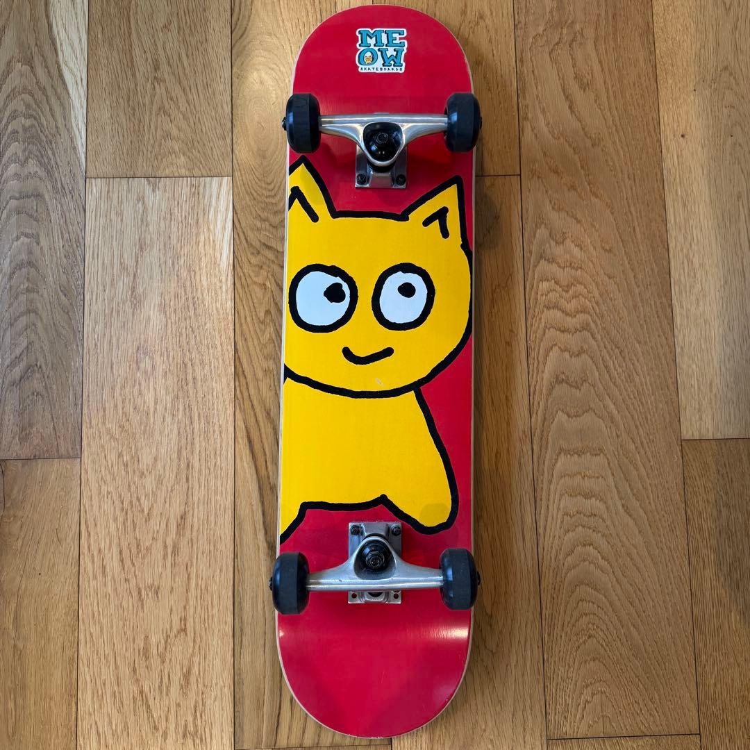 MEOW SKATEBOARDS スケボー7.75インチ