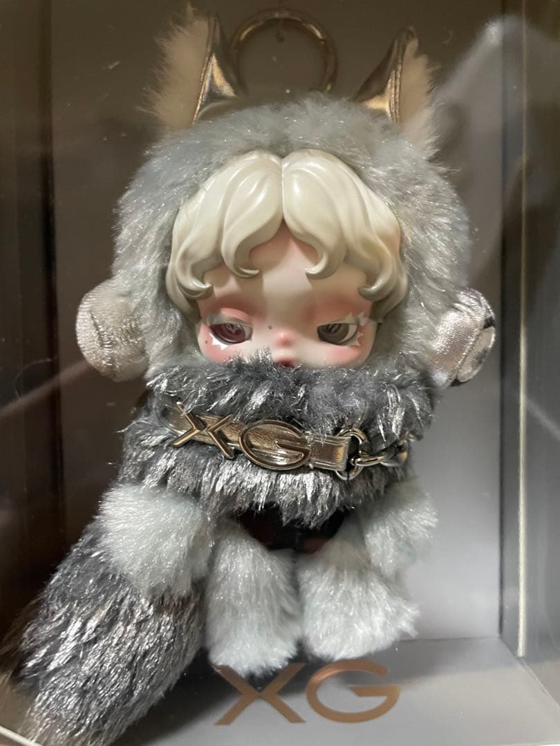 SKULLPANDA XG スカルパンダ ぬいぐるみ ノベルティカード付き - メルカリ