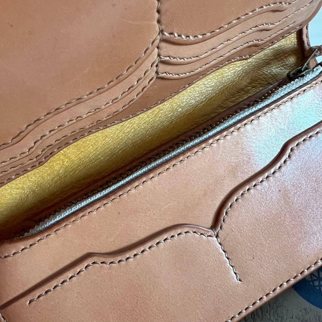 フラットヘッド クロコダイル コードバン 長財布 ウォレット ストック