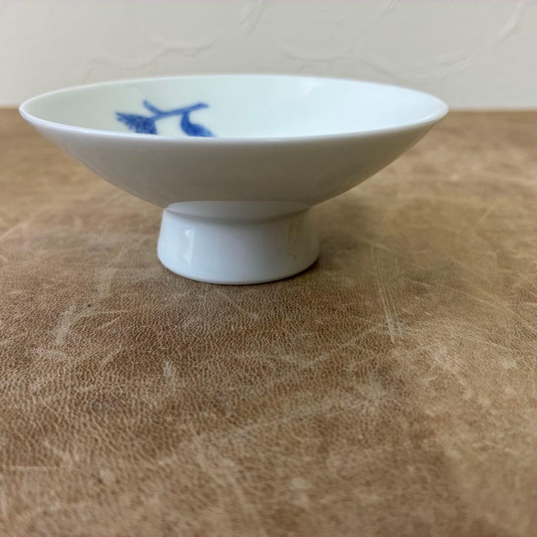 十四代 辻常陸 染付菊折枝文 盃 共布 共箱 宮内庁御用達 - メルカリ