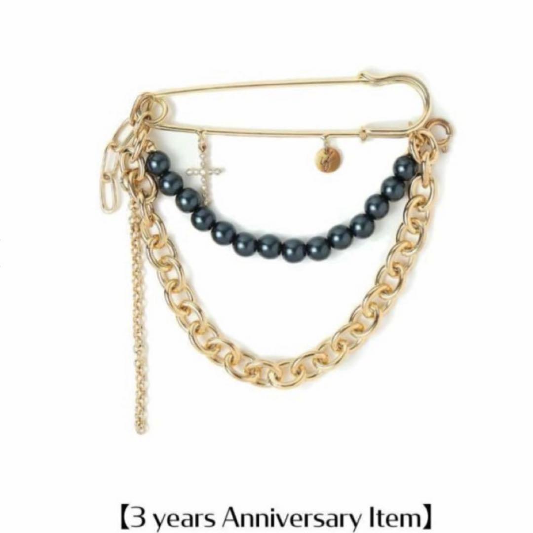 藤原樹 Infaction ブローチ ゴールド アクセサリーブランド「Infaction」と藤原樹(THE RAMPAGE)デザイン