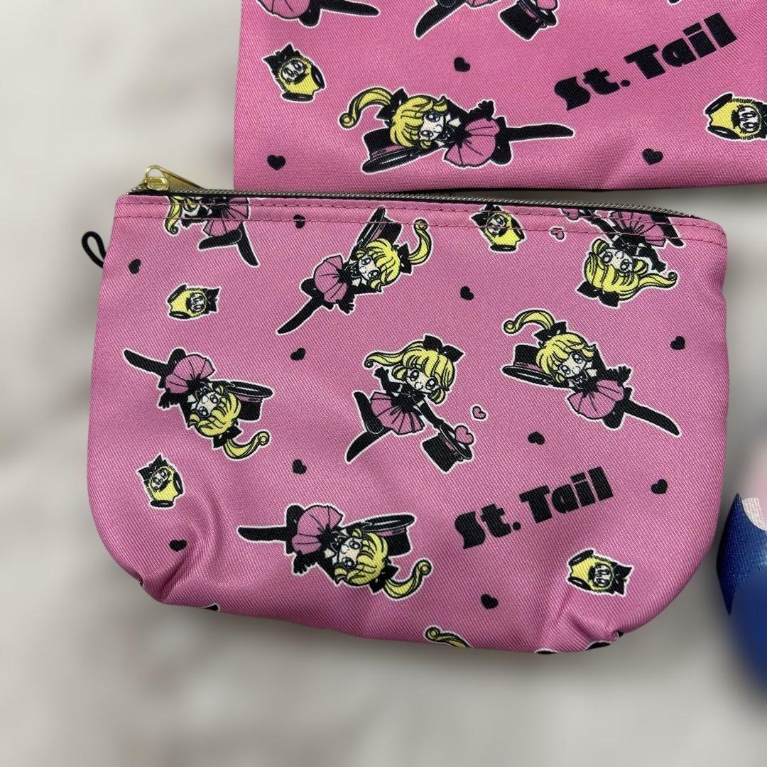 新品未使用！怪盗セイントテールSt. Tail ポーチ巾着セット4点アニメ