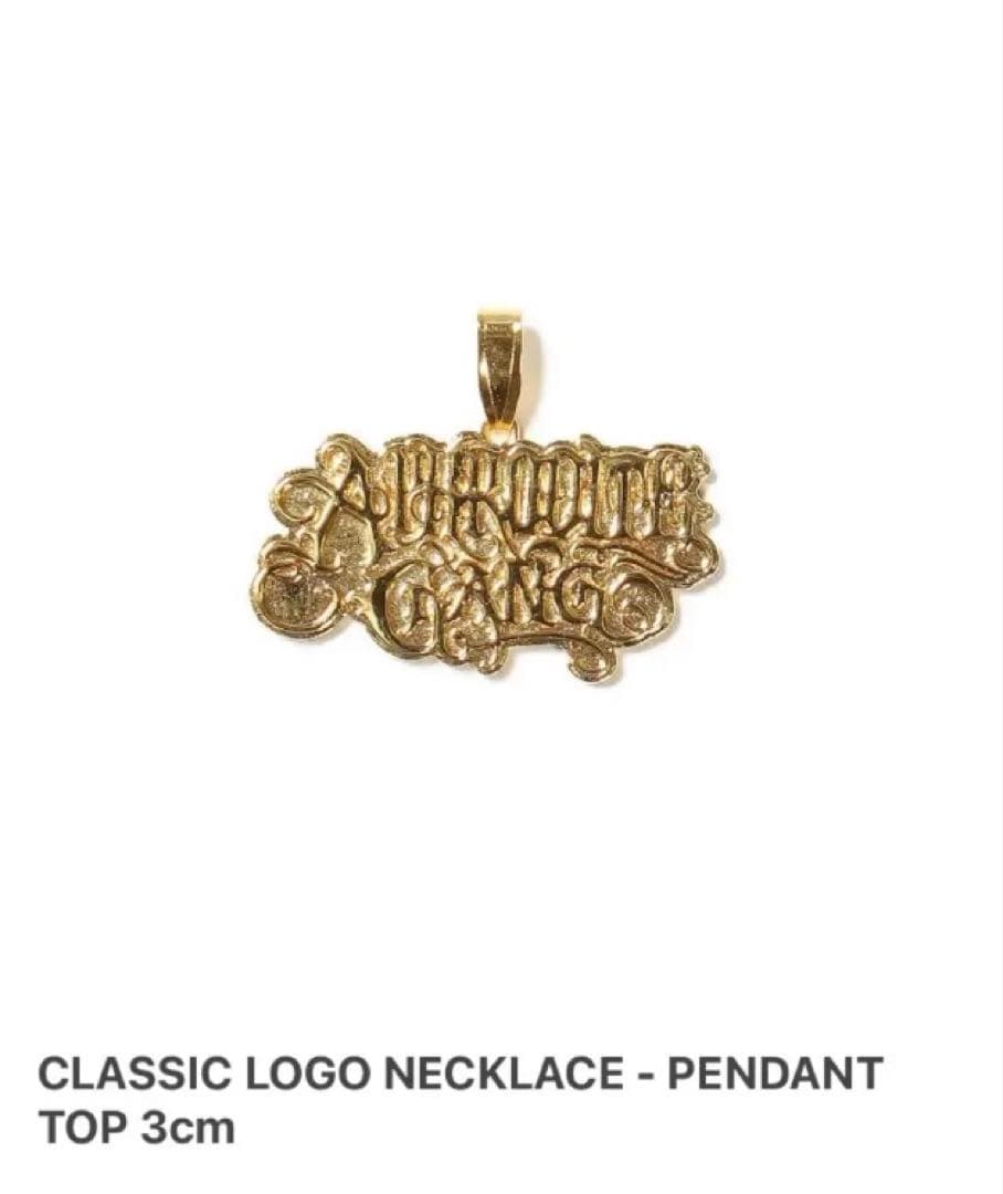 舐達麻 GAKKIN アフロディーテギャング ネックレス + ペンダントトップ