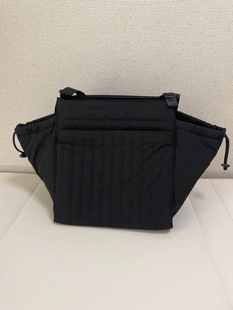 SOLPRESA キルティングトートマザーズバッグ(M) BLACK