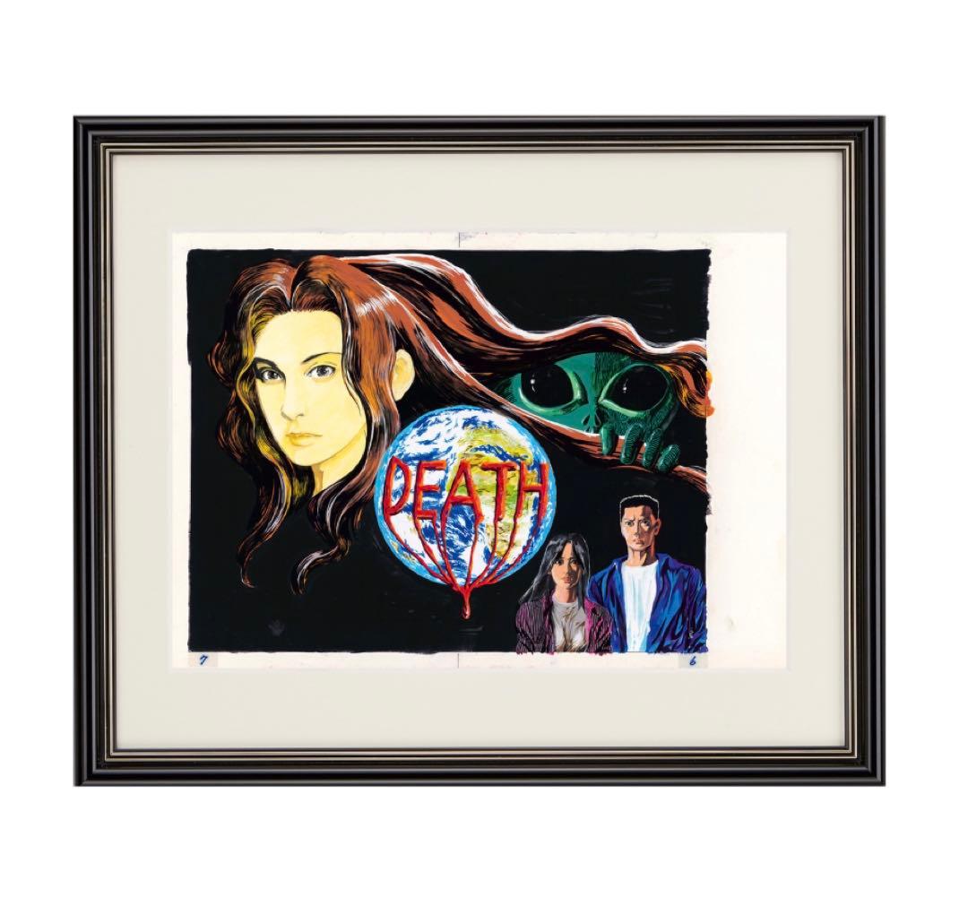 冨樫義博展 レベルＥ 額装高精細複製原画