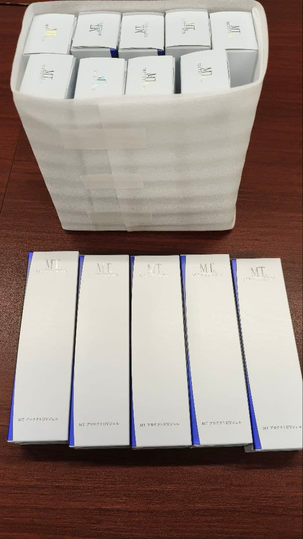 ​【新品・未開封】MT メタトロン プロテクトUVジェル 50g 5本セット 特典あり）MTメタトロン プロテクトUVジェル50g UVケア 保湿 崩れ防止