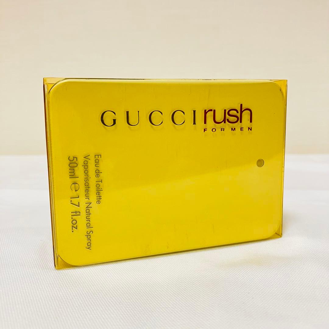 希少　GUCCI グッチ ラッシュ フォーメン オードトワレ　香水　50ml