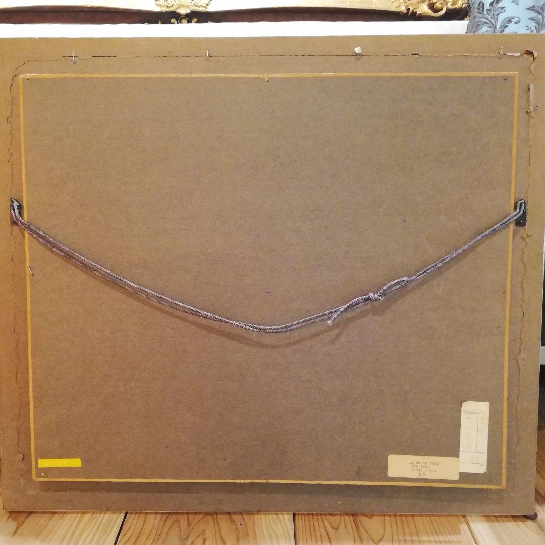 如月セール i□ 古田 帯川 増水のセーヌ 8号 直筆サイン 絵画 - メルカリ