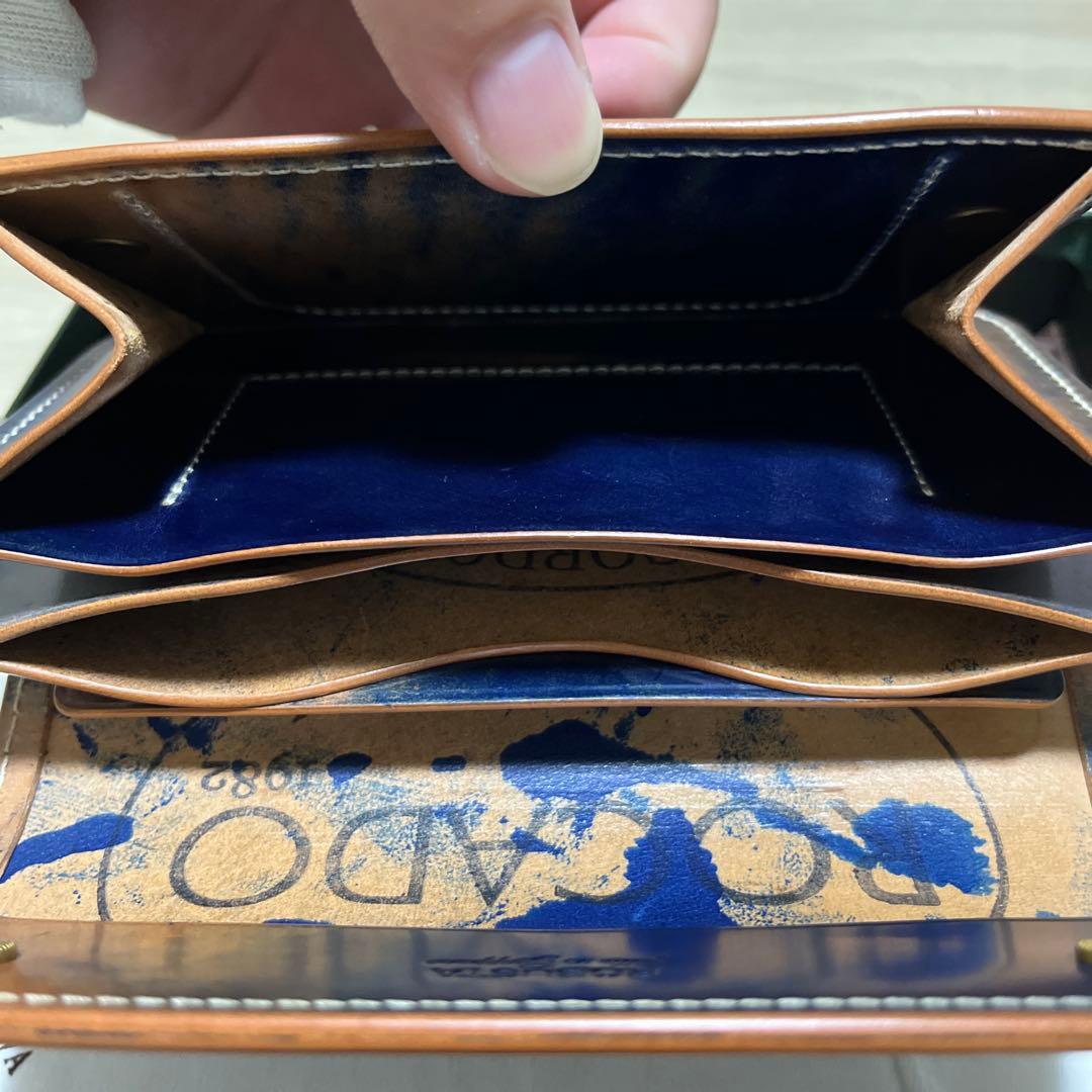 今週限定出品 Robusta lether ミドルトラッカーウォレット