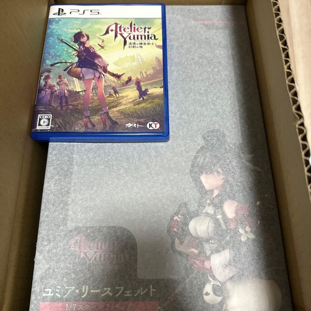 ユミアのアトリエ　ユミア・リースフェルトフィギュア&PS5ゲームソフトセット コーエーテクモゲームス / ユミアのアトリエ ～追憶の錬金術士と幻創の