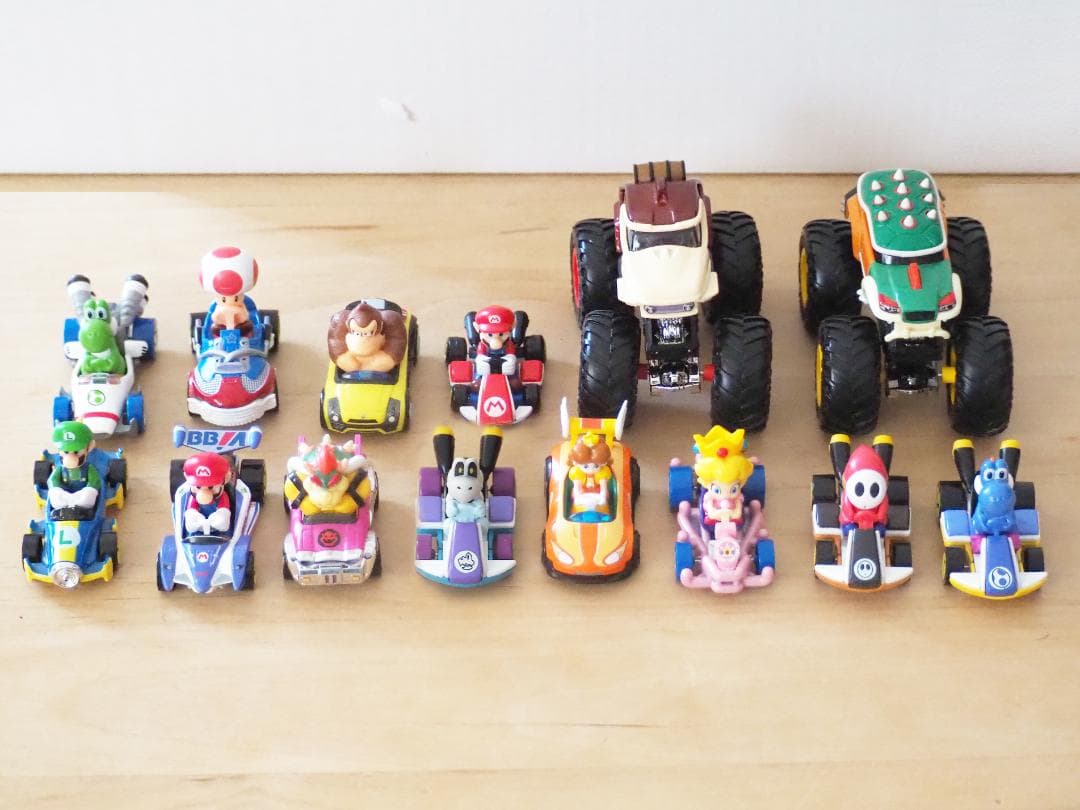 廃盤 ホットウィール★マリオカート 14台セット ミニカー Hot Wheels