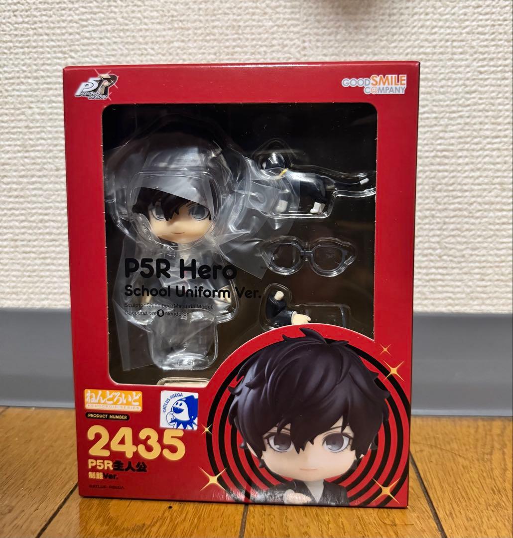 ねんどろいど ペルソナ5 P5R 主人公 ジョーカー 制服Ver