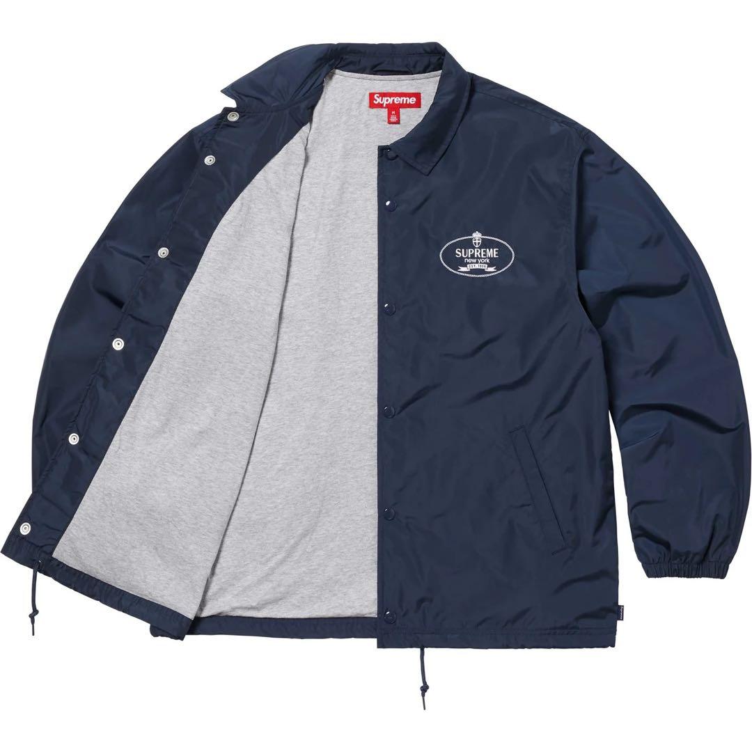 Supreme Crest Coaches Jacket \"Navy\" Mサイズ