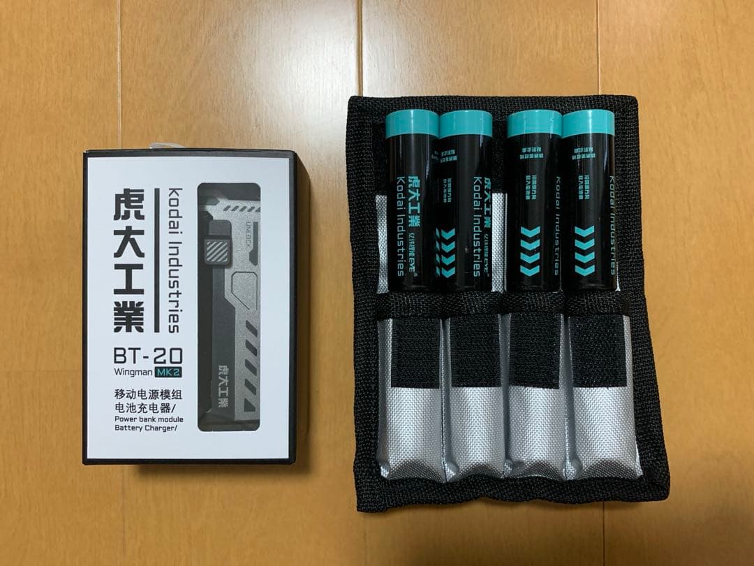 虎大工業 モバイルバッテリー BT-20 Wingman - メルカリ