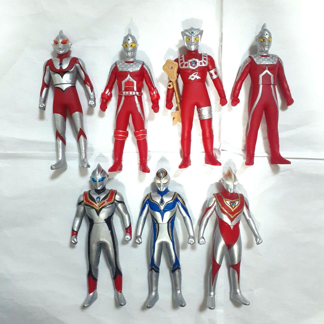 ウルトラ怪獣シリーズ ニセウルトラマン系 ソフビ7体 カスタム品