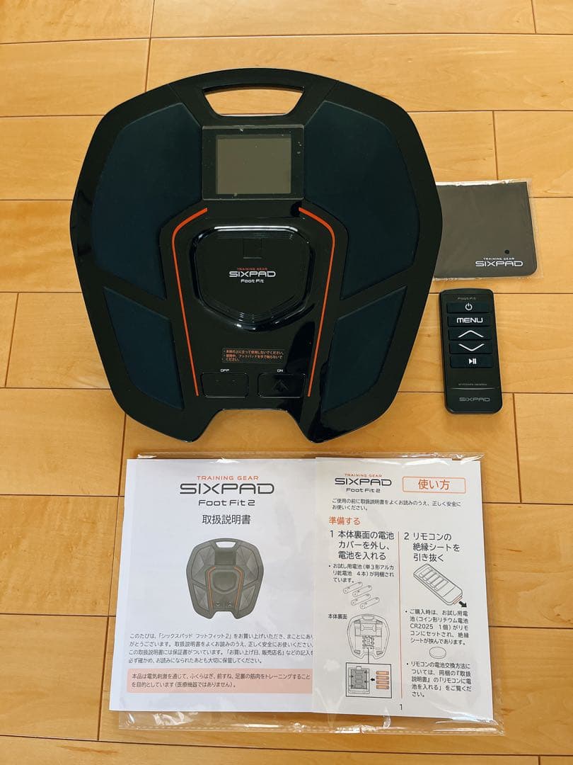 (中古)SIXPAD Foot Fit2 EMSトレーニング機器