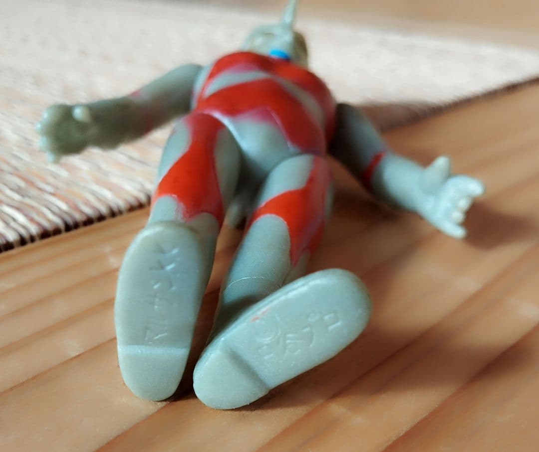 状態A ウルトラマン エース マルサン ソフビフィギュア 当時物 駄菓子