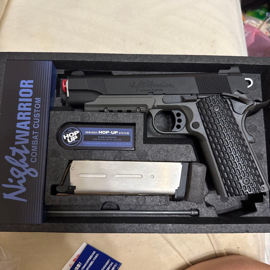 東京マルイ ナイトウォーリア ガスブローバックガン 新品未使用 - メルカリ