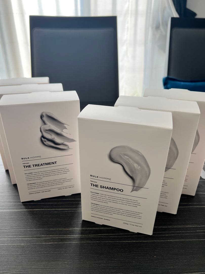 BULK HOMME シャンプー & トリートメント セット各3個
