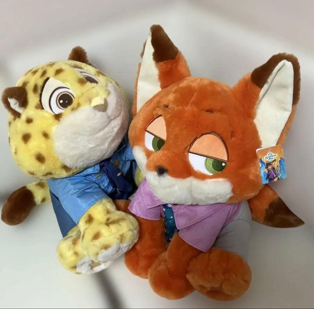 コストコ ディズニー ぬいぐるみ ズートピア2 ニック クロウハウザー