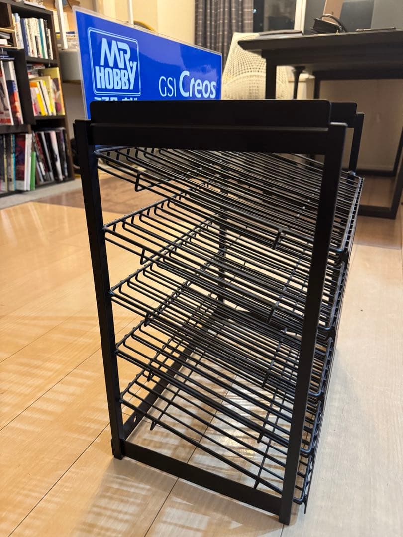 GSIクレオス】クレオス製ビン塗料用ラック（10色×5段） - メルカリ