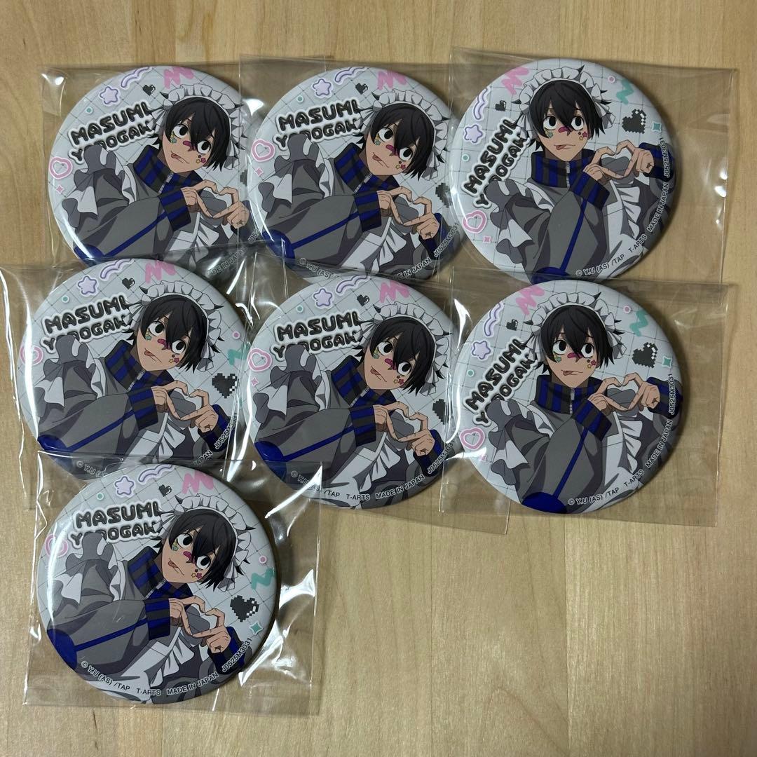 桃源暗鬼 ジャージメイド 缶バッジ 淀川真澄