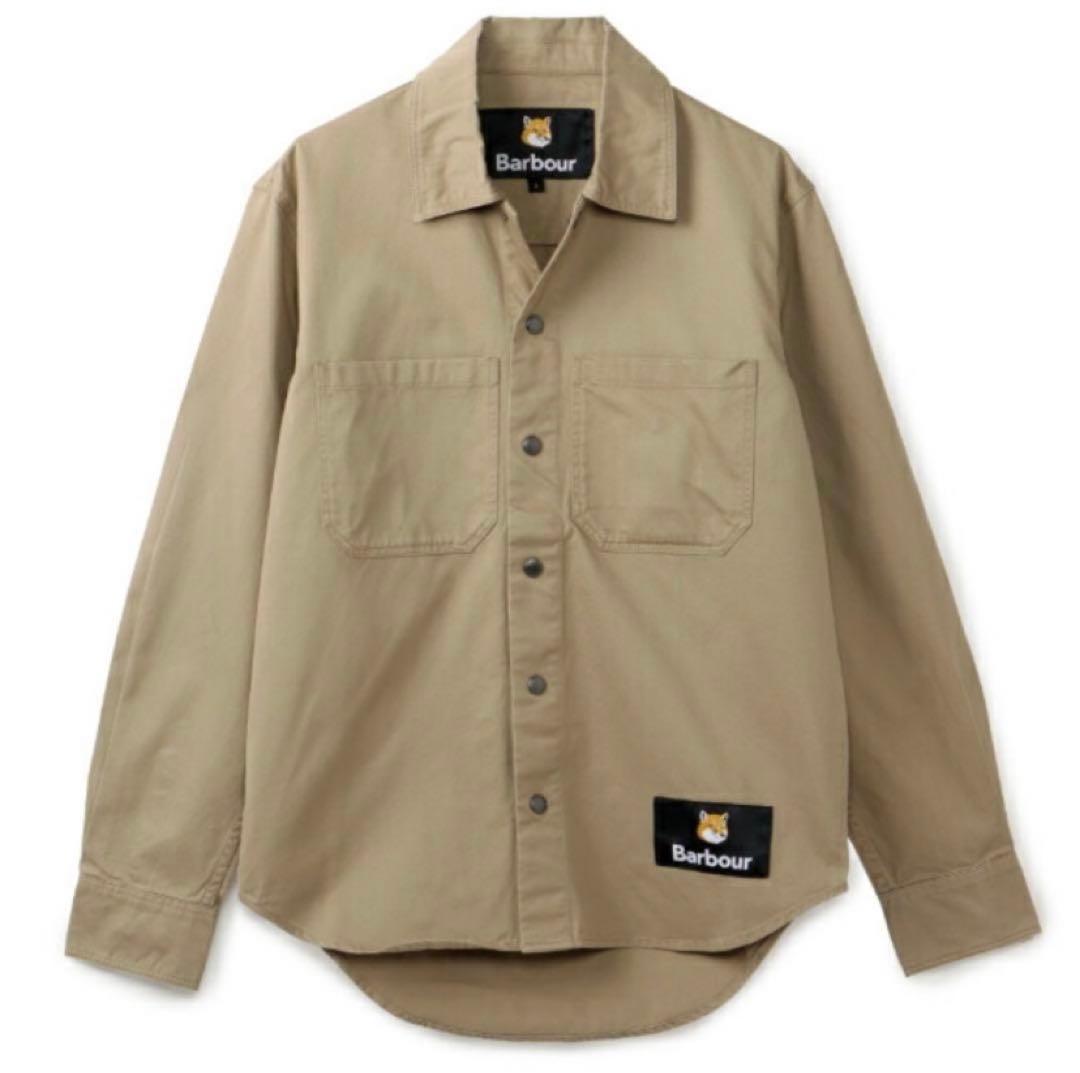 MAISON KITSUNE×BARBOUR オーバーシャツ