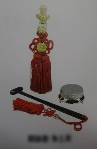 【未使用】ご詠歌セット(浄土宗用）　鈴鉦入付