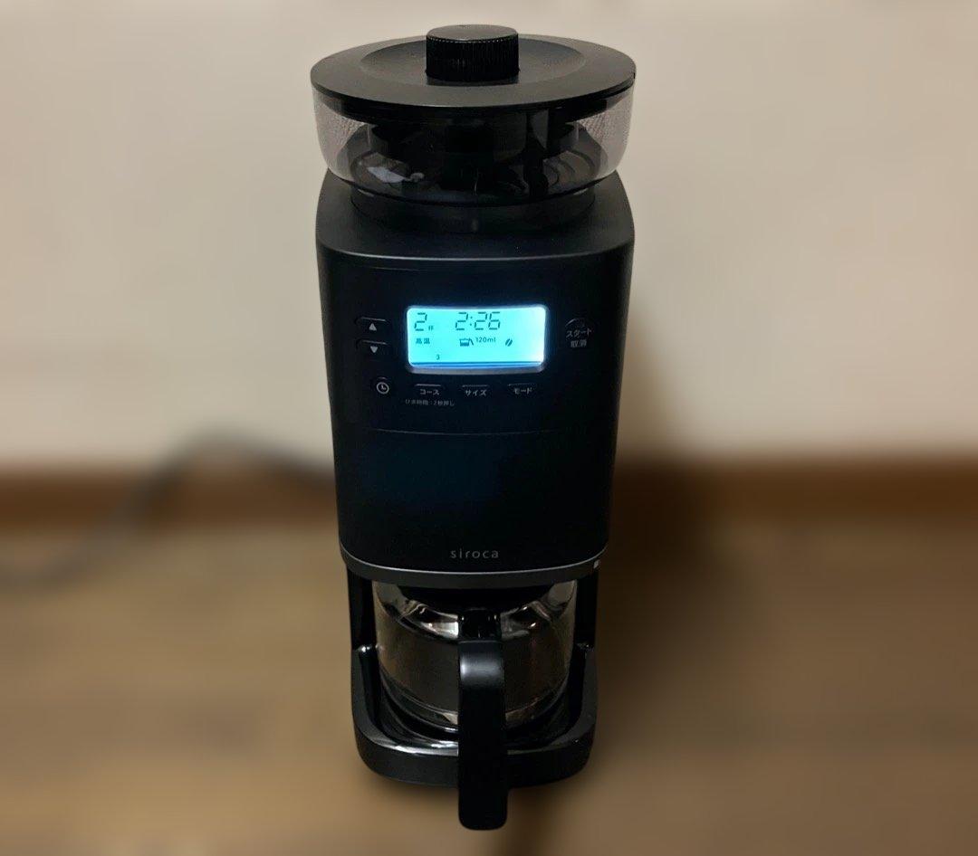 m*t様 Siroca コーン式全自動コーヒーメーカー CM-6C261 202