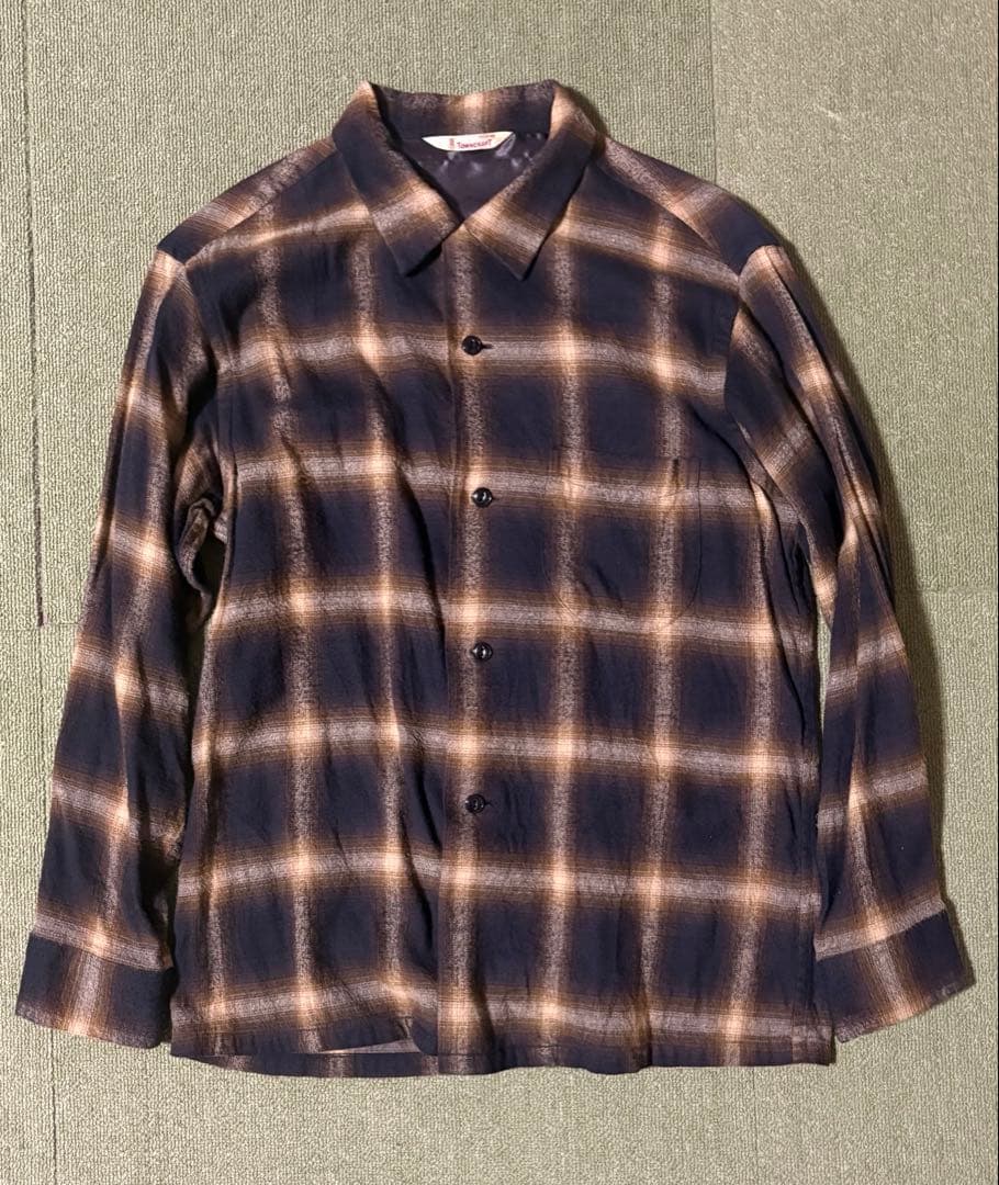 60s 復刻 towncraft オンブレ シャツ タウンクラフト