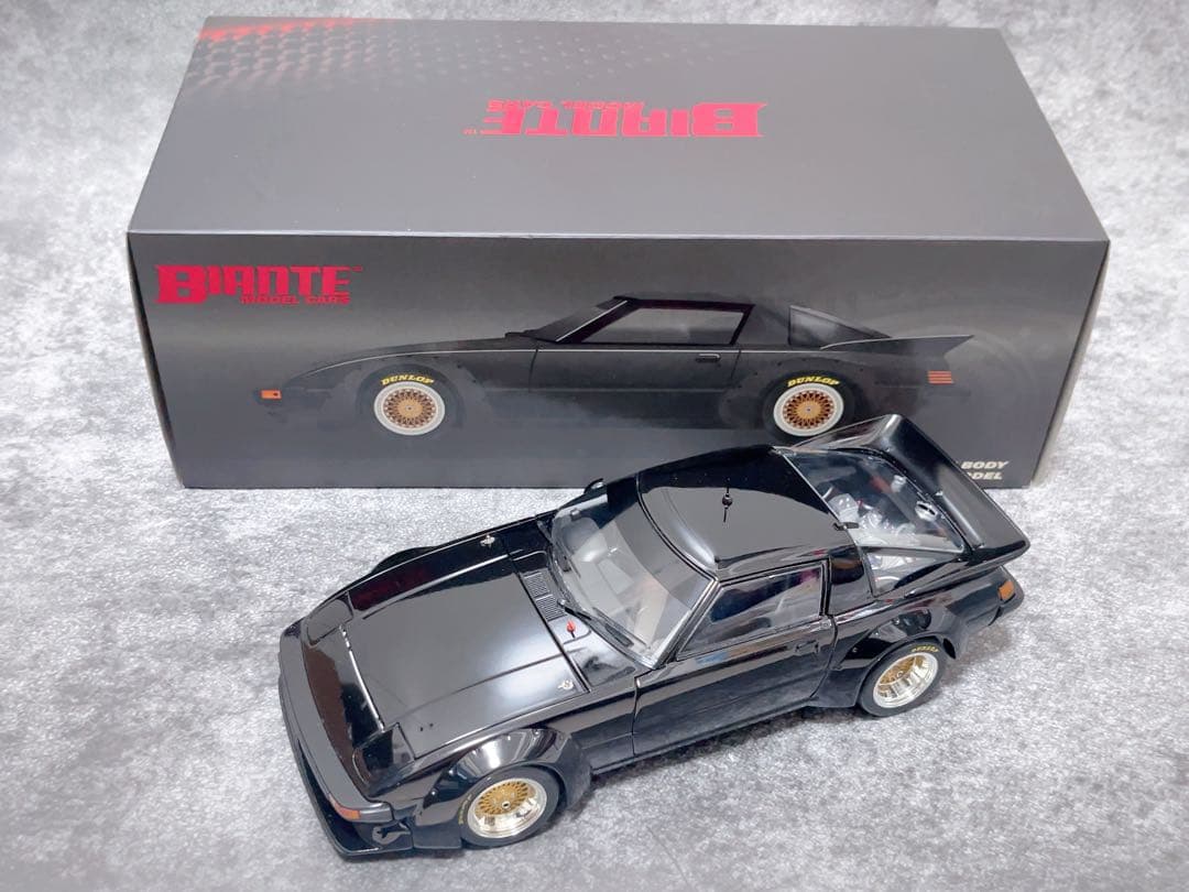 BIANTE 1/18 MAZDA RX-7 plain body 黒
