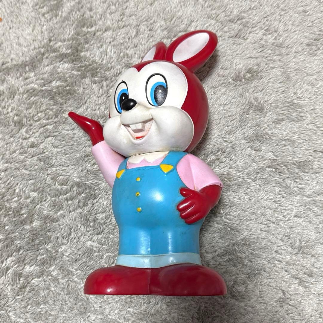 エスエス製薬 ぴょんちゃん ソフビ 貯金箱