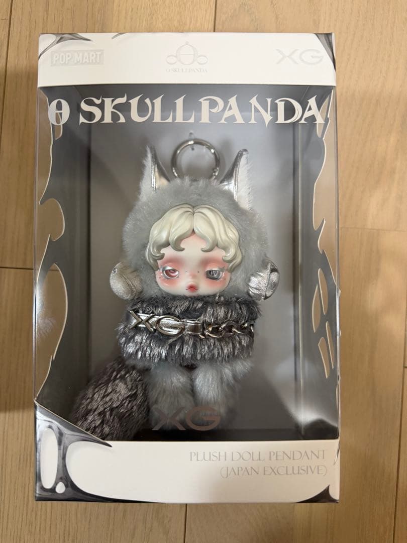 【正規品】 POPMART XG スカルパンダ ぬいぐるみペンダント