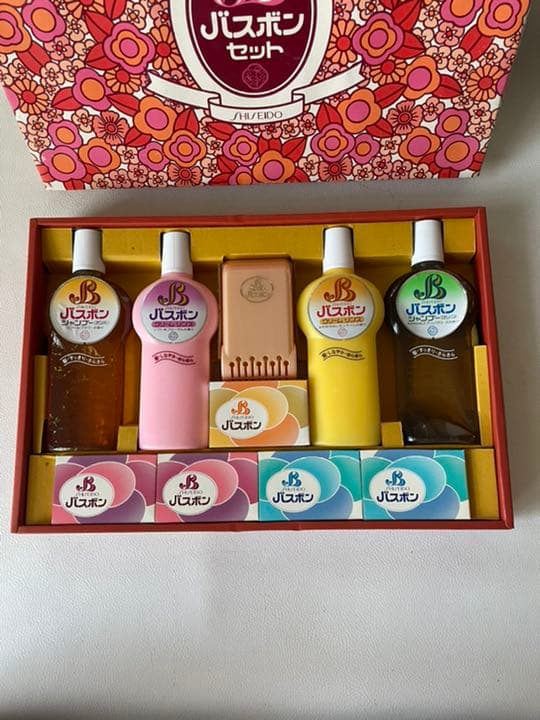 資生堂 バスボン バスボンセット シャンプー リンス 石鹸 石鹸ケース