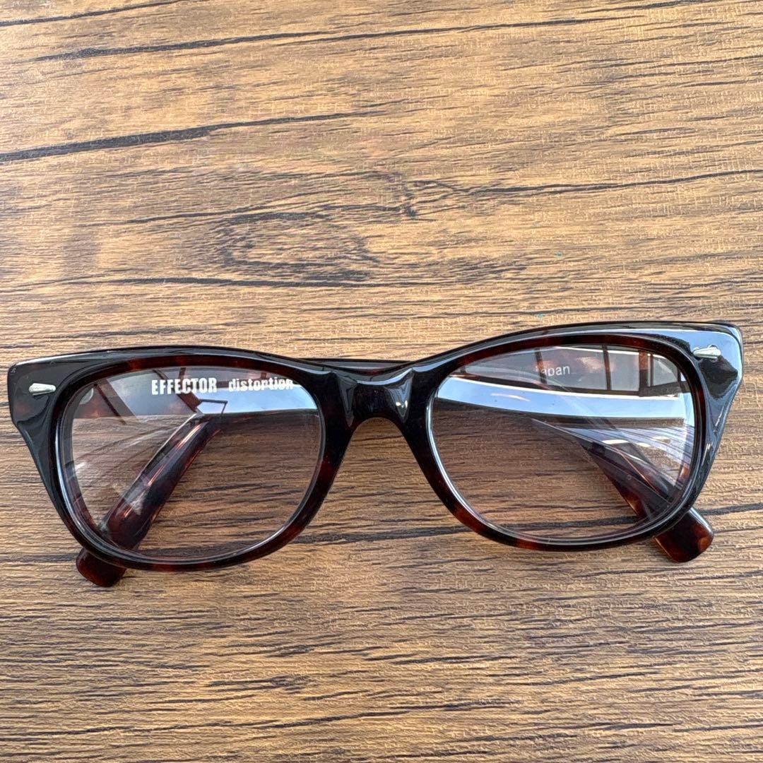 usedエフェクター眼鏡☆distortionモデル☆伊達メガネ