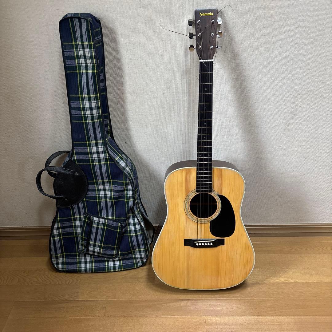 yamaki YW−18 アコースティックギター　ケース付き Yahoo!オークション -「yamaki yw」の落札相場・落札価格