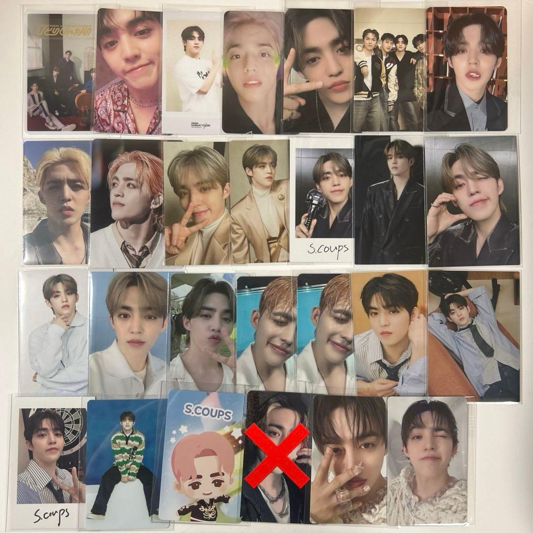 SEVENTEEN エスクプス トレカ アルバム セット 全6ページ